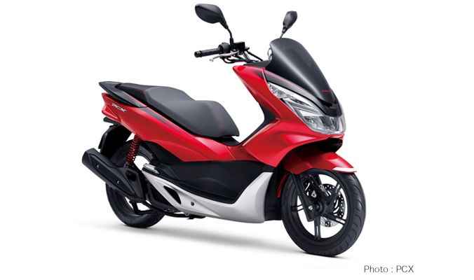 ホンダ・PCX125/PCX150にニューカラーが新登場！！2