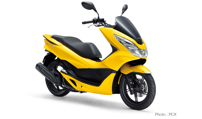 ホンダ・PCX125/PCX150にニューカラーが新登場！！