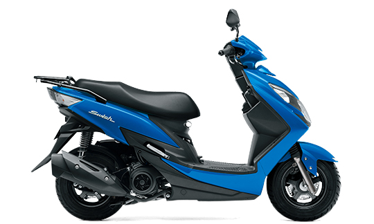 ＜スズキ＞新型原２スクーター SUZUKI Swish 新発売！！2