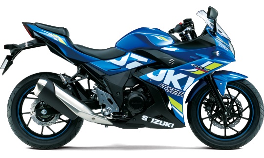 SUZUKI＜スズキ＞GSX-250R 2019年モデルニューカラーが新発売！