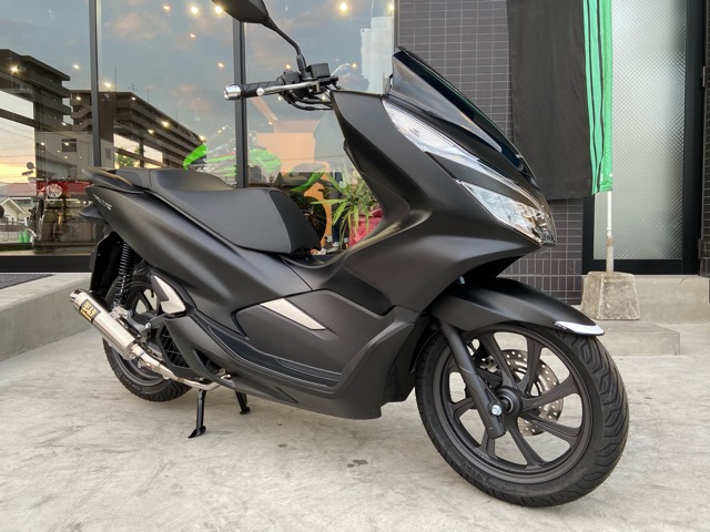 【カスタム新車】PCX125・ヨシムラマフラー装着新車販売中！