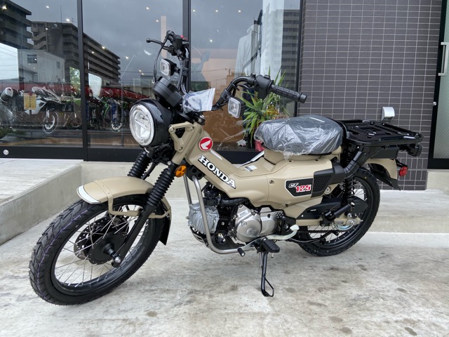 ホンダCT125ハンターカブ、マットフレスコブラウン入荷しました♪5