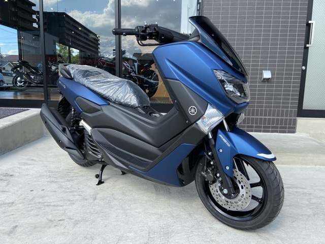 YAMAHA NMAX125 マットブルーの新車の即納可能在庫が１台入荷致しました♪