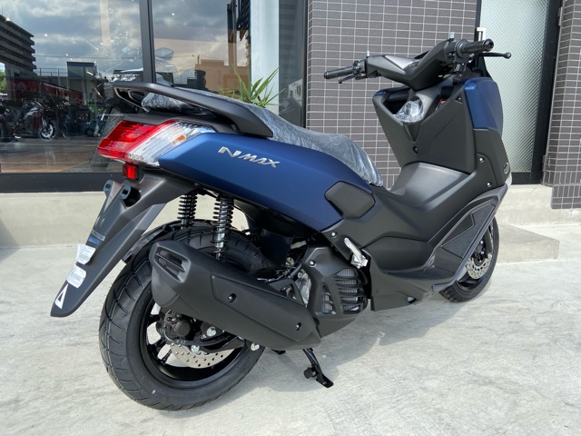 YAMAHA NMAX125 マットブルーの新車の即納可能在庫が１台入荷致しました♪3