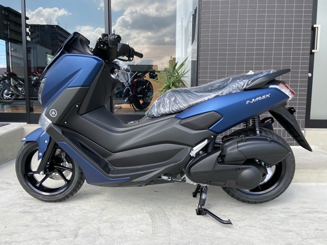 YAMAHA NMAX125 マットブルーの新車の即納可能在庫が１台入荷致しました♪4