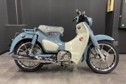 スーパーカブＣ１２５・パールカデットグレーの新車が入荷しました♪2