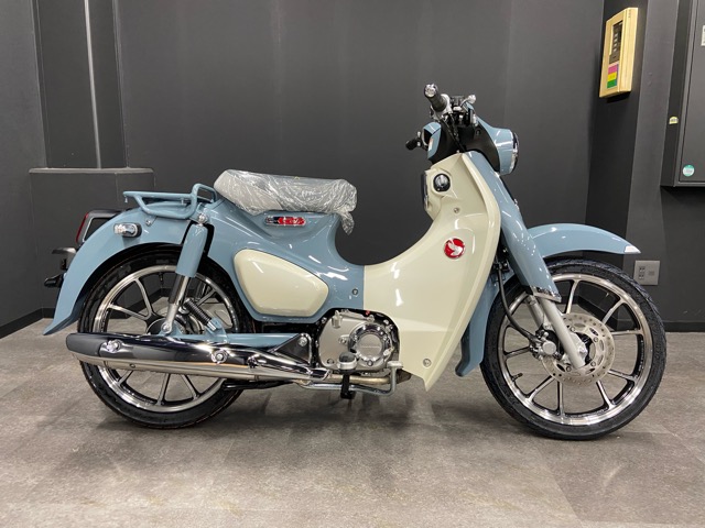 c125 スーパーカブ　　美品　パールカデットグレー