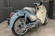 スーパーカブＣ１２５・パールカデットグレーの新車が入荷しました♪3