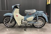 スーパーカブＣ１２５・パールカデットグレーの新車が入荷しました♪4