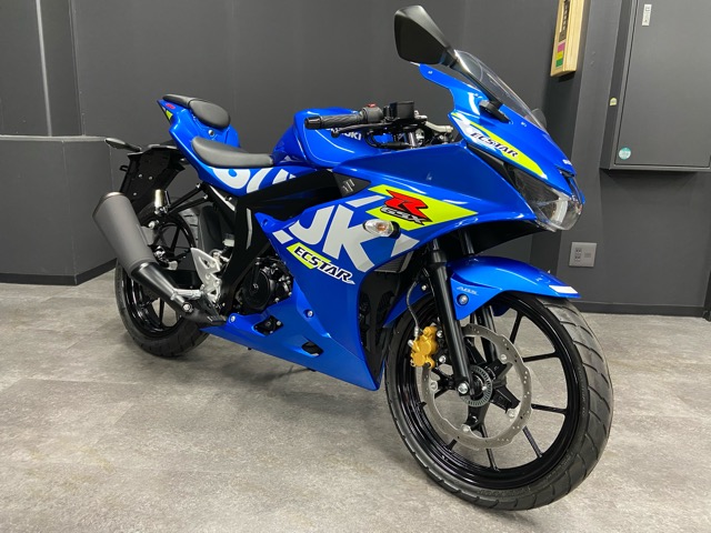 SUZUKI GSX-R125 2021年モデルの上質中古車が入荷しました♪