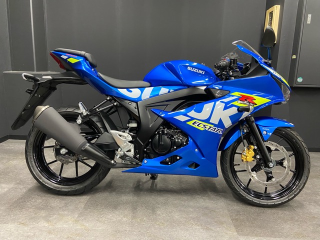 SUZUKI GSX-R125 2021年モデルの上質中古車が入荷しました♪2