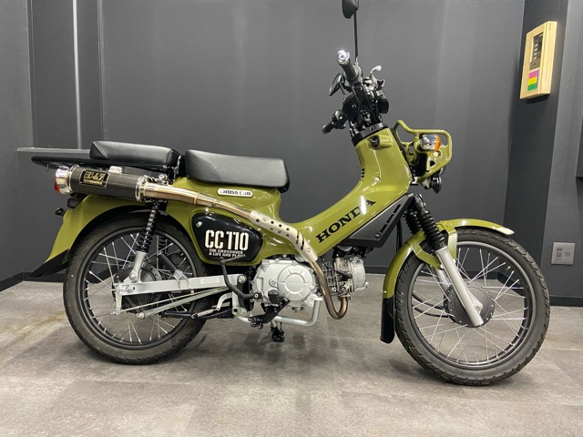 HONDA クロスカブ110・カムフラージュグリーンのカスタム中古車入荷しました♪2