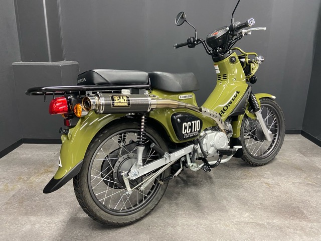 Honda クロスカブ110 カムフラージュグリーンのカスタム中古車入荷しました Bike Shop Todaya 戸田屋モータース