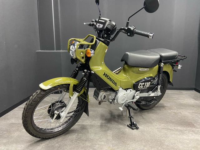 HONDA クロスカブ110・カムフラージュグリーンのカスタム中古車入荷しました♪4