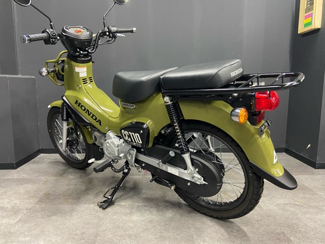 HONDA クロスカブ110・カムフラージュグリーンのカスタム中古車入荷しました♪5