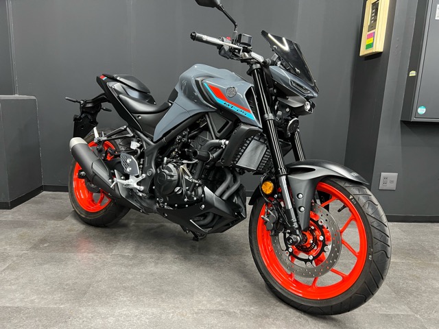 【中古車入荷情報】YAMAHA MT-25 2021年・パステルダークグレー