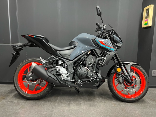 【中古車入荷情報】YAMAHA MT-25 2021年・パステルダークグレー2