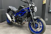 スズキ・SV650 2022年モデル マットブラックメタリック入荷！