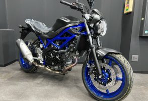 スズキ・SV650 2022年モデル マットブラックメタリック入荷！