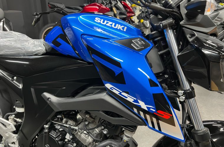 破格値下げ】 多摩サイクル ショップスズキ 新車 '23 GSX-R125 ABS トリトンブルー 125cc 現金一括払価格  銀行振込前払い