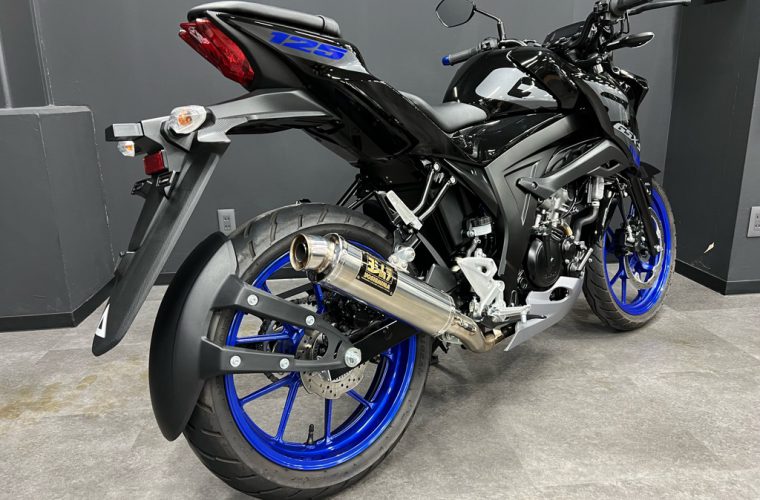 GSX-S125 の上質中古車が入荷致しました♪カスタム多数でお買得です！3