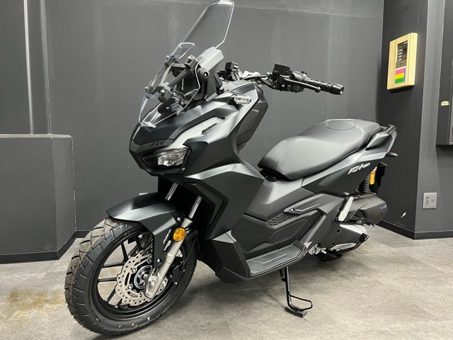 【ホンダ】新型ADV160・マットガンパウダーブラックメタリック入荷！5