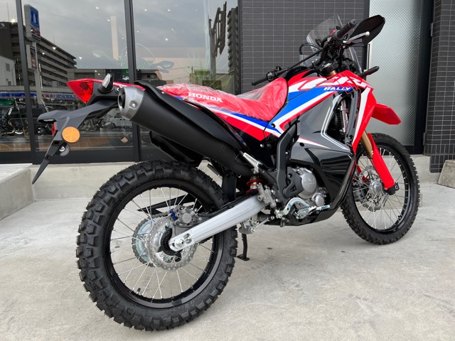 CRF250RALLY【シート高830mm】のご契約可能な在庫が１台入荷しました♪3