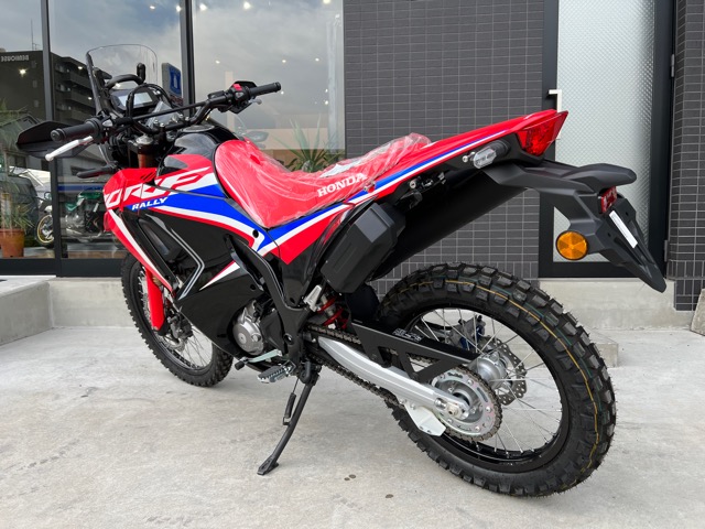 CRF250RALLY【シート高830mm】のご契約可能な在庫が１台入荷しました♪6