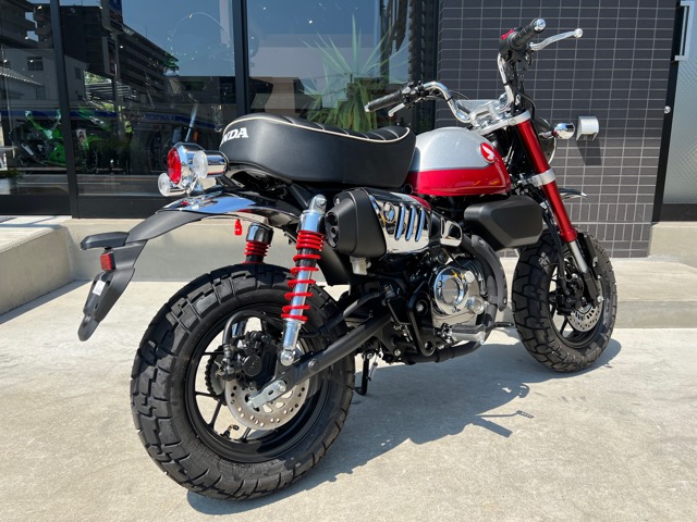 ホンダ・モンキー125　パールネビュラレッドの在庫が１台入荷致しました♪3